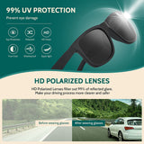 Polarized Sunglasses for Men Women Classic Fashion Sunglasses Baseball Cycling Driving Fishing Golf Mens Sunglasses with UV Protection A306