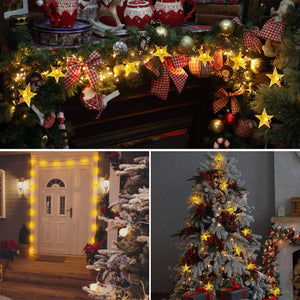 Star Solar String Light Outdoor, 18M/59ft, 110 LED Solar and USB Powered, 8 Decorative Modes Pattan Australia