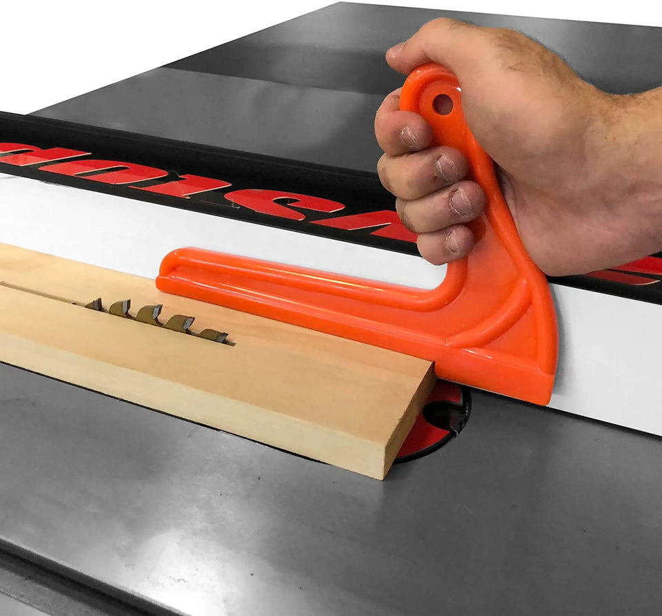 Safety Woodworking Push Block and Push Stick  5 Piece Set orange color Pattan Australia