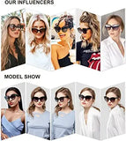 Retro Vintage Designer Cat eye Oversized Sunglasses for women black pattanaustralia