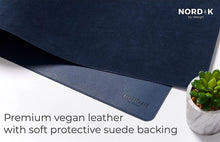 Load image into Gallery viewer, elt Vegan Large Leather Desk Pad Protector &amp; Desk Blotter Pads Decor
