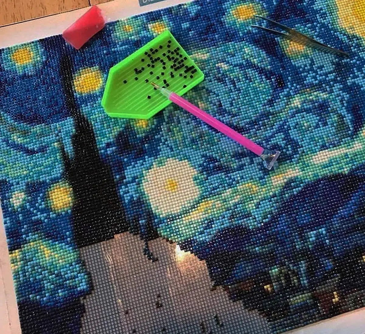 Professional DIY Diamond Painting Accessories Kit for Diamond Art & Craft Pattan Australia