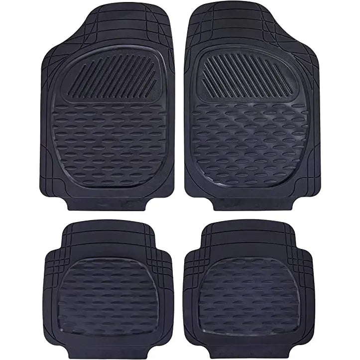 Carfit 4562051 Guardian Rubber Car Floor Mat 4 Piece Set, Black, Set of 2 Pattan Australia