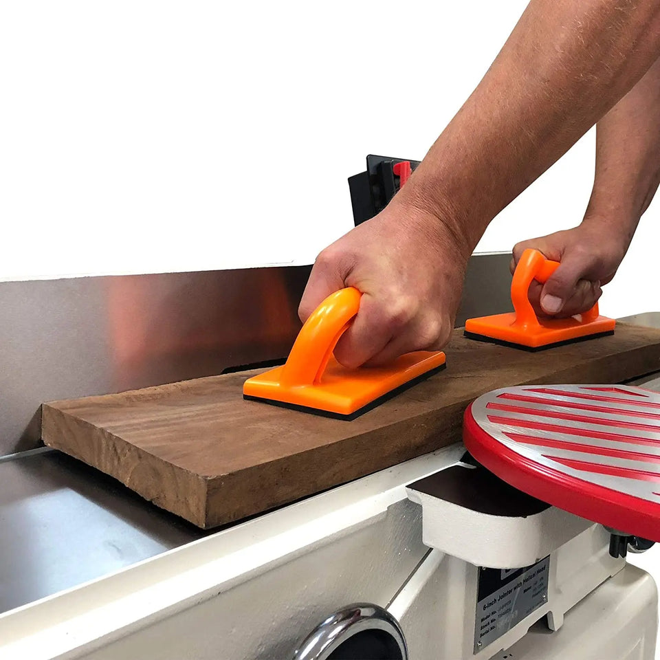Safety Woodworking Push Block and Push Stick  5 Piece Set orange color Pattan Australia