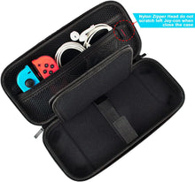 Load image into Gallery viewer, Hestia Goods Switch Carrying Case compatible with Nintendo Switch - 20 Game Cartridges Protective Hard Shell Travel Carrying Case Pouch for Nintendo
