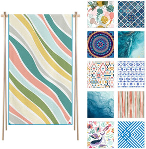 Meteor Quick Dry Beach Towel - Sand Free, Microfiber, Lightweight, Fast Absorbent Pattan Australia