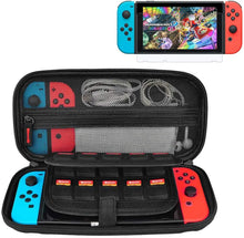 Load image into Gallery viewer, KAYA Hard Shell Game Traveler Carrying Box Case for Nintendo Switch with Tempered-Glass
