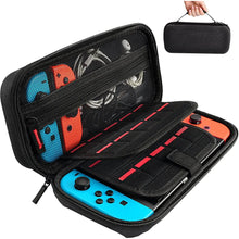 Load image into Gallery viewer, Hestia Goods Switch Carrying Case compatible with Nintendo Switch - 20 Game Cartridges Protective Hard Shell Travel Carrying Case Pouch for Nintendo
