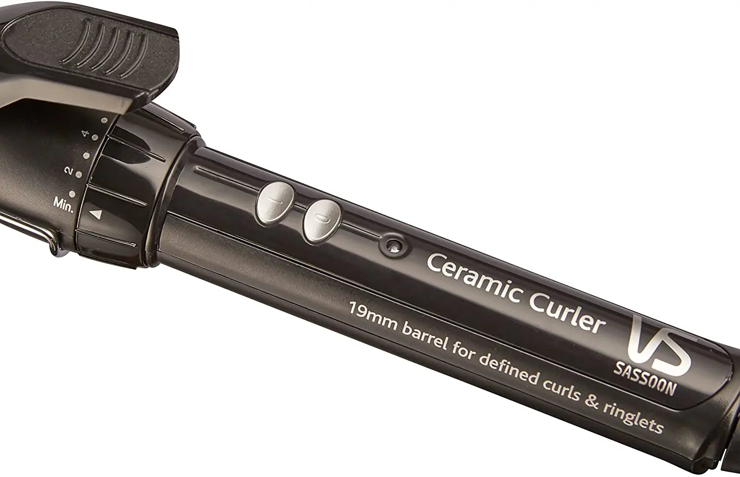 VS Sassoon Ceramic Curler Corded Electric Black pattanaustralia