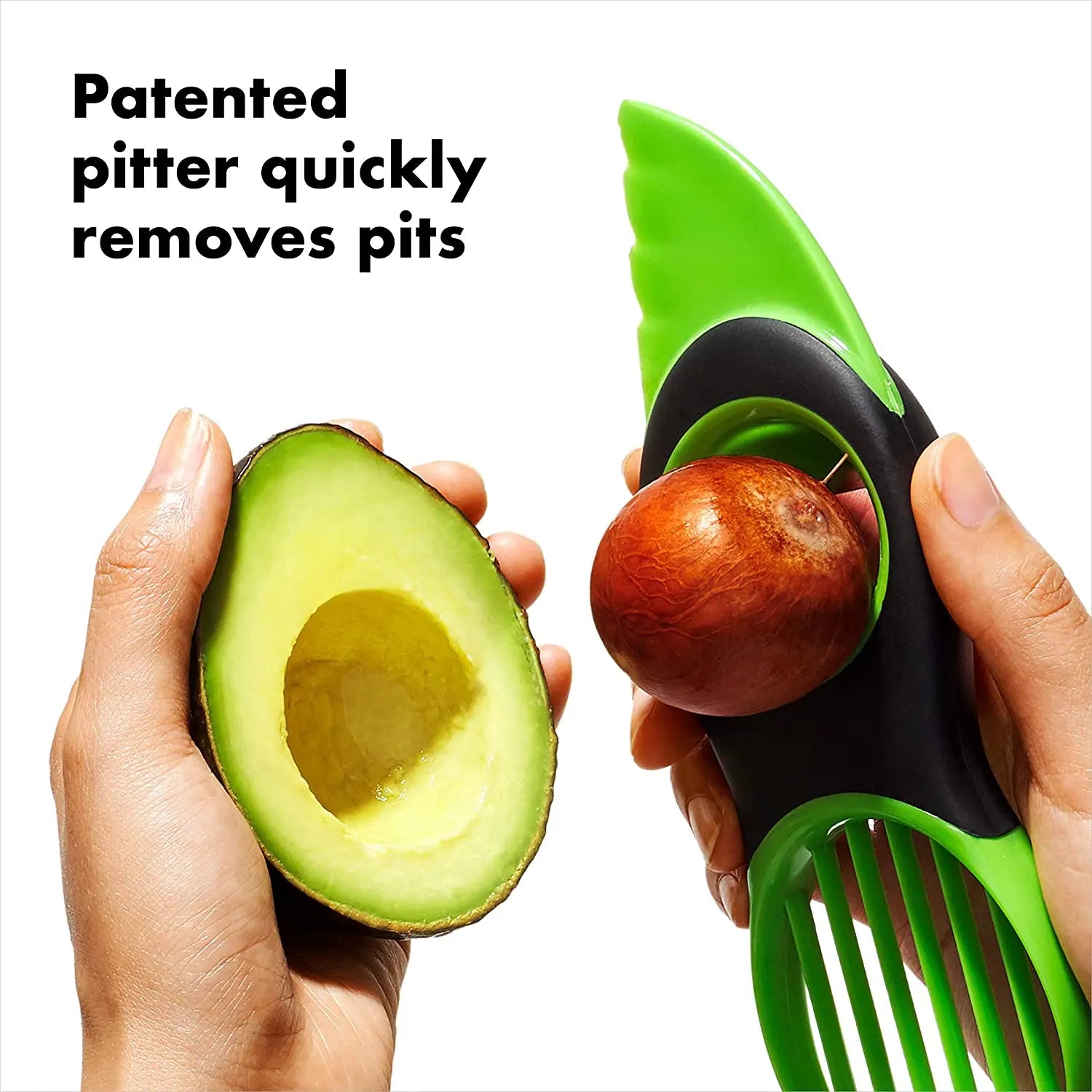 Oxo Good Grips Multifunctional 3-in-1 Avocado Slicer Green pattanaustralia