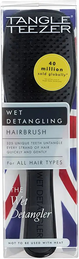 Tangle Teezer Wet Detangler Hairbrush - Liquorice Black Pattan Australia