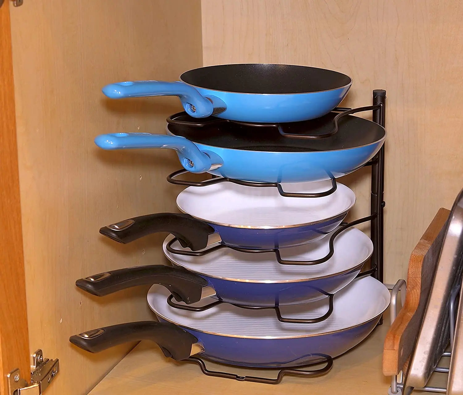 SimpleHouseware Kitchen Cabinet Pantry Pan and Pot Lid Organizer Rack Holder pattanaustralia
