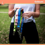 Zenify Dog Car Seat Belt Extendable Leash (2 Pack) - Pet Adjustable Elastic Seatbelt Harness Vehicle Safety pattanaustralia