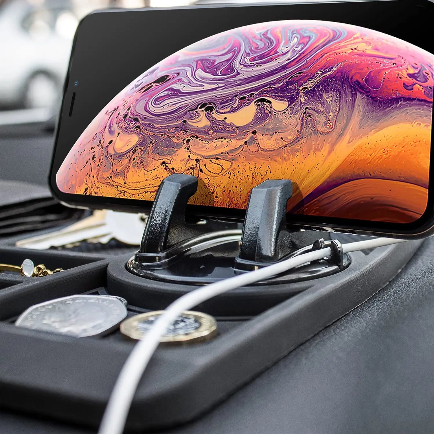 Olixar Non Slip Car Dash Mat with Phone Holder Pattan Australia