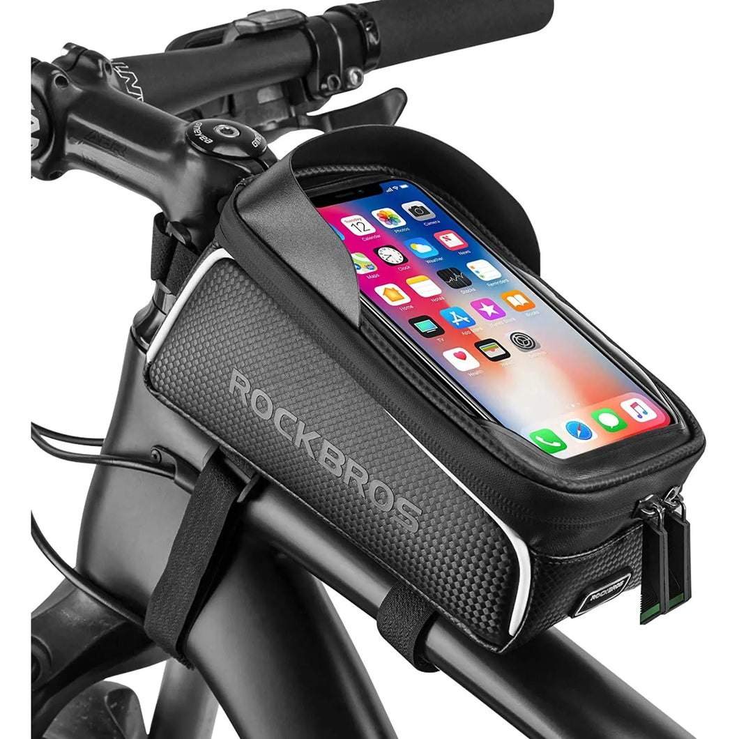 ROCKBROS Bike Phone Front Frame Bicycle Bag Waterproof