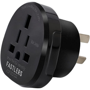 Fastlers Universal Travel Adapter Plug with 3 Insulated pins Pattan Australia