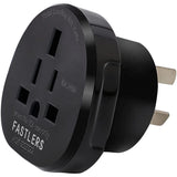 Fastlers Universal Travel Adapter Plug with 3 Insulated pins Pattan Australia