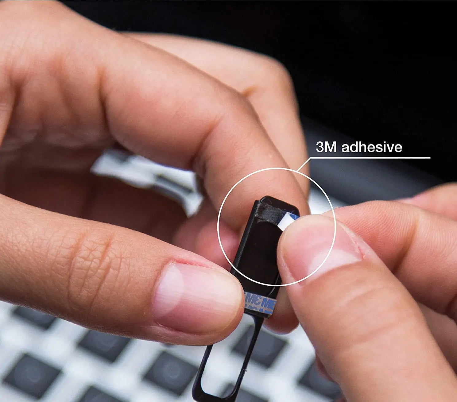 Webcam Cover 6 Pack - Thin Sliding Laptop Cam Blocker, Black, 1.5” x 0.5” and 1.5mm Thick pattanaustralia