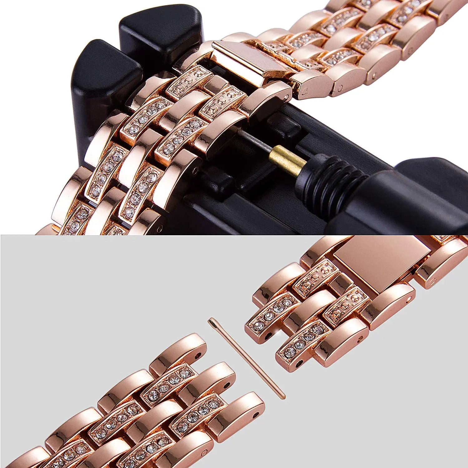 VIQIV Bling Bands for Compatible Apple Watch Band 38mm 40mm 42mm 44mm iWatch Series  Womens Elegant Slim Crystal Diamond Jewelry Metal Wristband Strap pattanaustralia