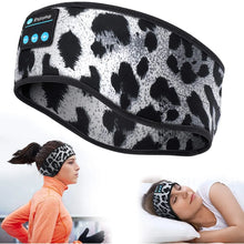 Load image into Gallery viewer, MUSICOZY Sleep Headphones, Bluetooth Sports Headband, Wireless Music Sleeping Headphones, Sleep Eye Mask, Earbuds IPX6 Waterproof
