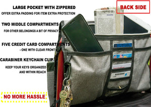 Wheelchair Side Pouch Bag with Cup and Phone Holder for Mobility Scooter Pattan Australia