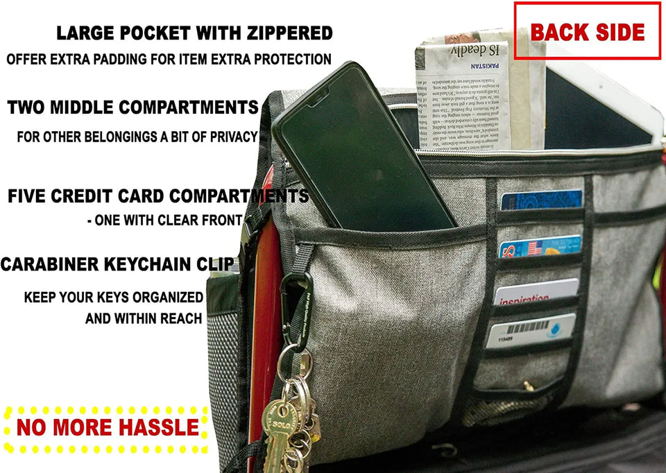 Wheelchair Side Pouch Bag with Cup and Phone Holder for Mobility Scooter Pattan Australia