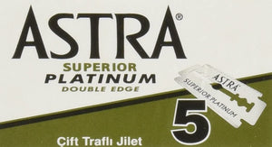 Platinum Double Edge Safety Razor Blades, 100 Blades (20 X 5)