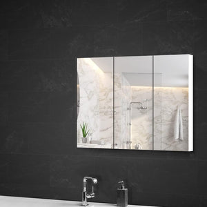 Bathroom Mirror Cabinet Vanity Shaving Medicine 450/600/750/900/1200Mm