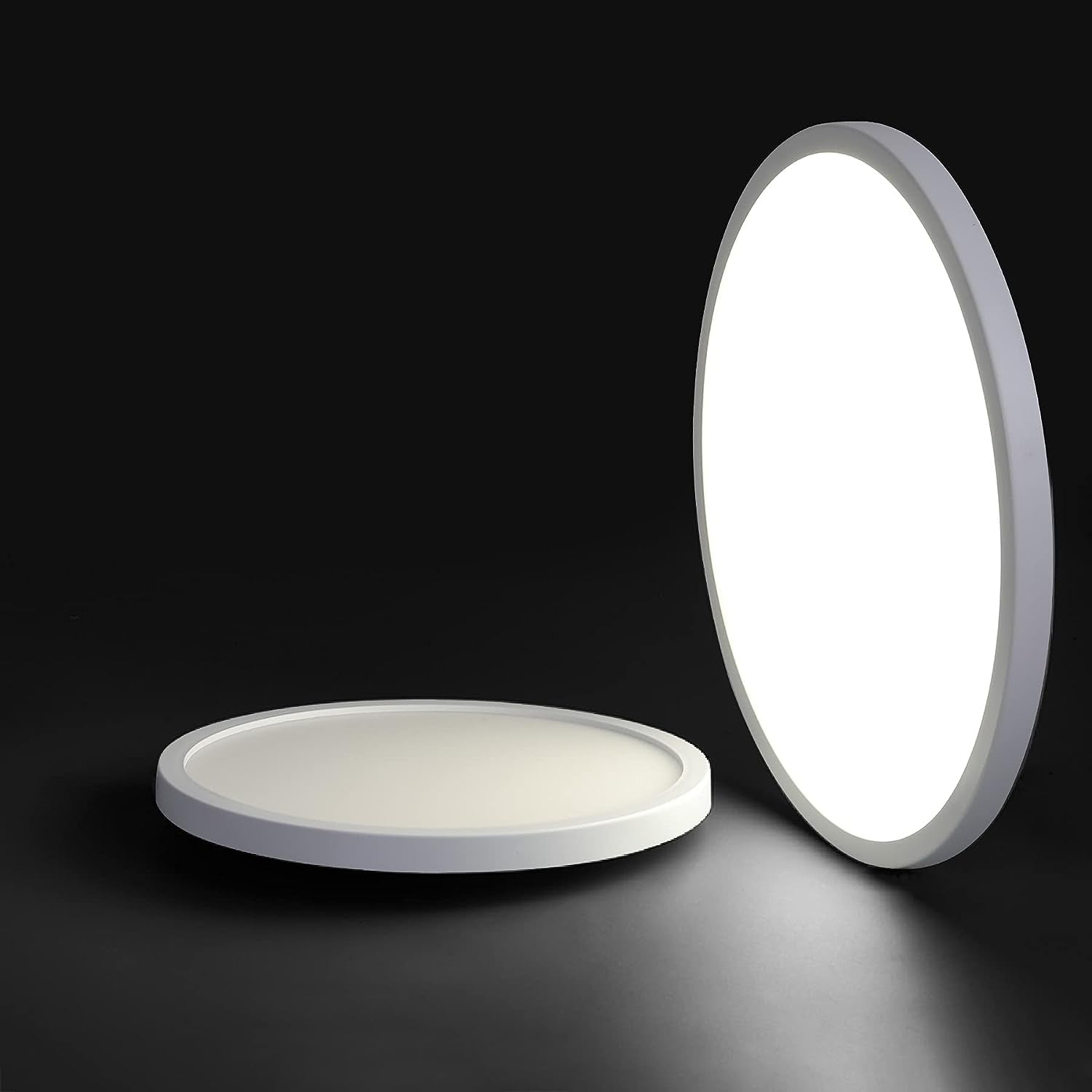 Ceiling Light Thin Ceiling Lamp, Easy to Install Lights,High Brightness LED Ceiling Light Fixture,For Kitchen Bedroom Utility Laundry Closet Room,4500K Natural Light (12CM 9W)