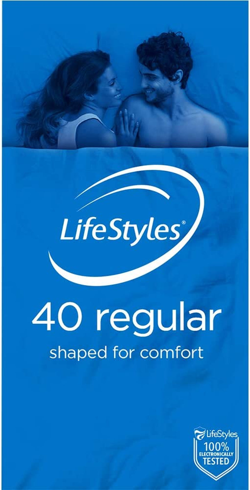 Regular Condom 1 Pack, 40 Count
