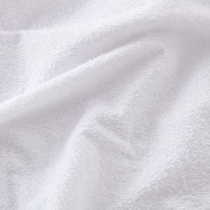 Luxurious Cotton Terry Towelling Waterproof Mattress Protector Moisture Absorbent Breathable Soft Polypropylene Layer Rustle Free Purafresh Treated Fibres - Single Bed (91Cmx190Cm)