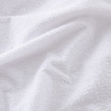 Luxurious Cotton Terry Towelling Waterproof Mattress Protector Moisture Absorbent Breathable Soft Polypropylene Layer Rustle Free Purafresh Treated Fibres - Single Bed (91Cmx190Cm)
