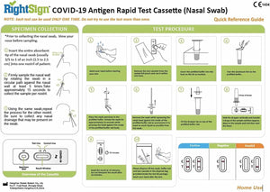 COVID-19 Rapid Antigen Test (Nasal Swab) - 5 Pack