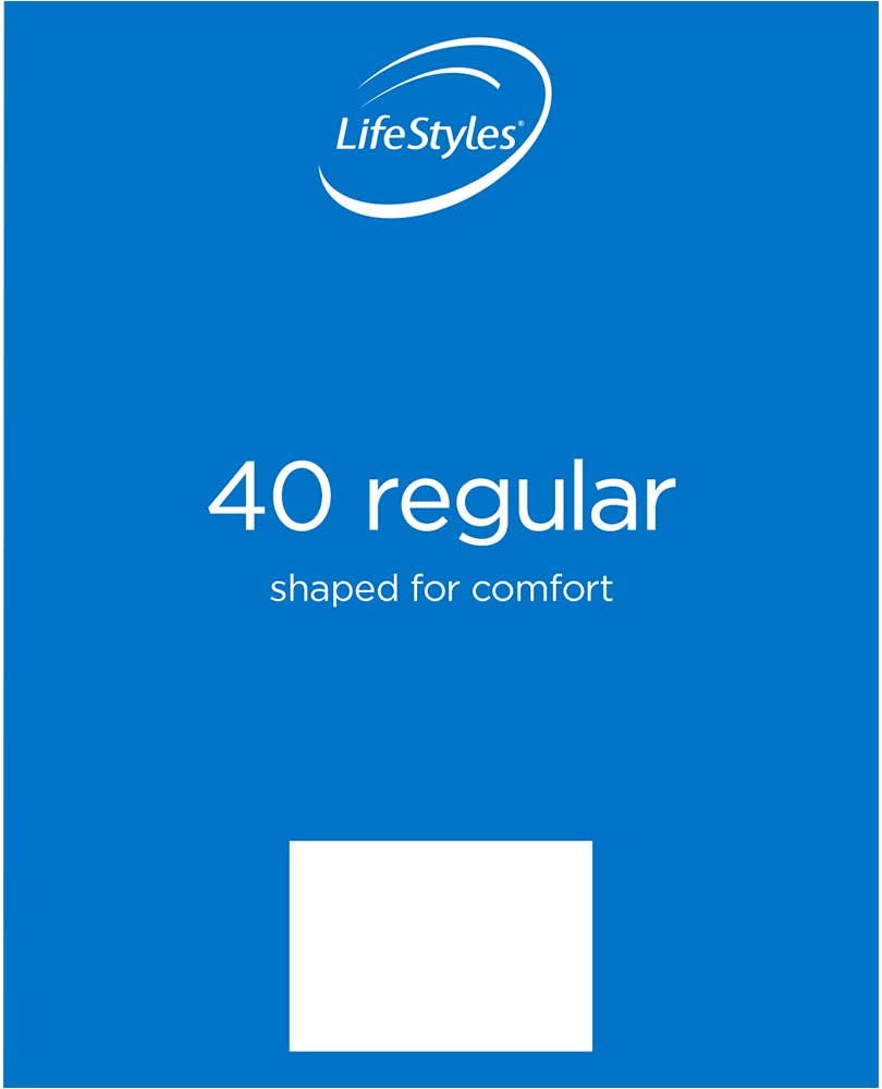 Regular Condom 1 Pack, 40 Count