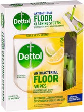 Load image into Gallery viewer, Antibacterial Floor Mop System, Pack of 25 Wipes
