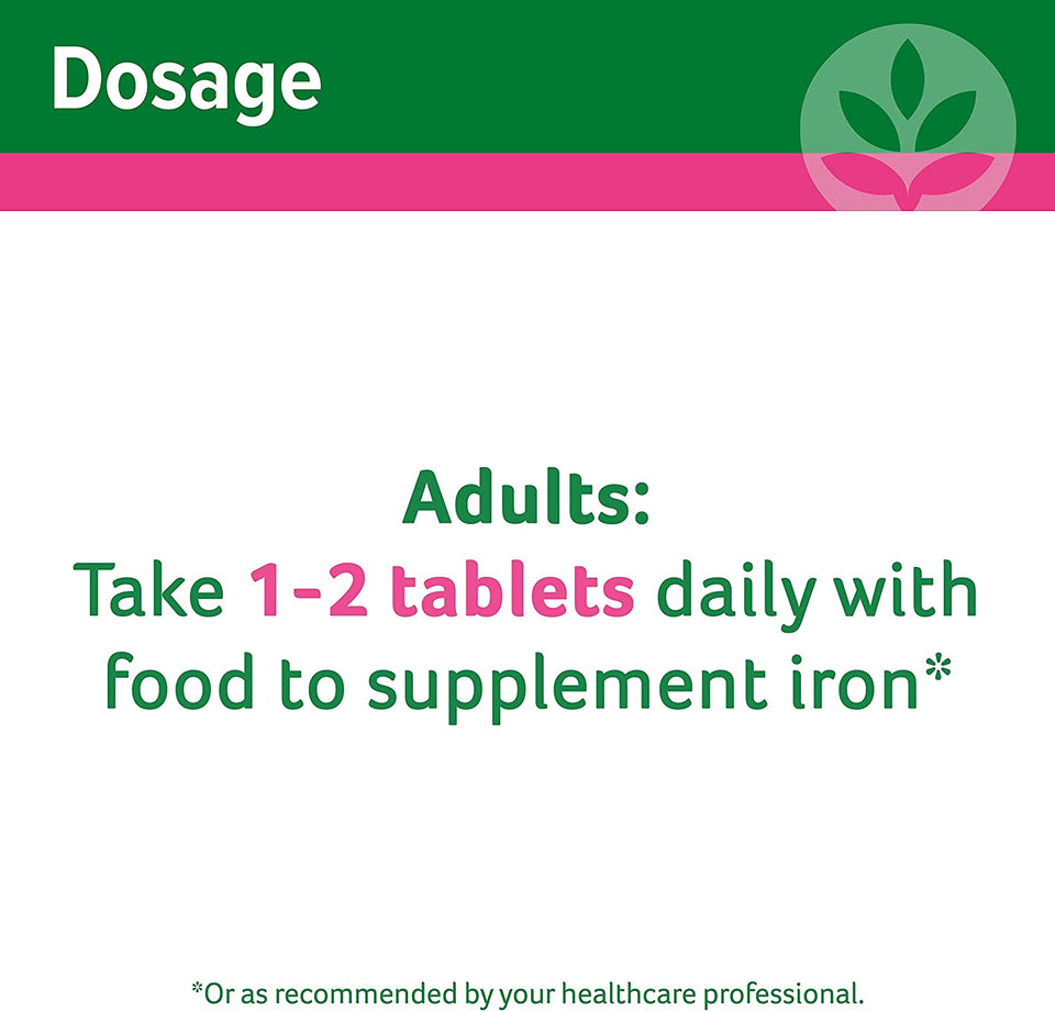 Iron plus Tablets for Women'S Health - Relieves Fatigue and Tiredness - Supports Energy Levels, 80 Pack