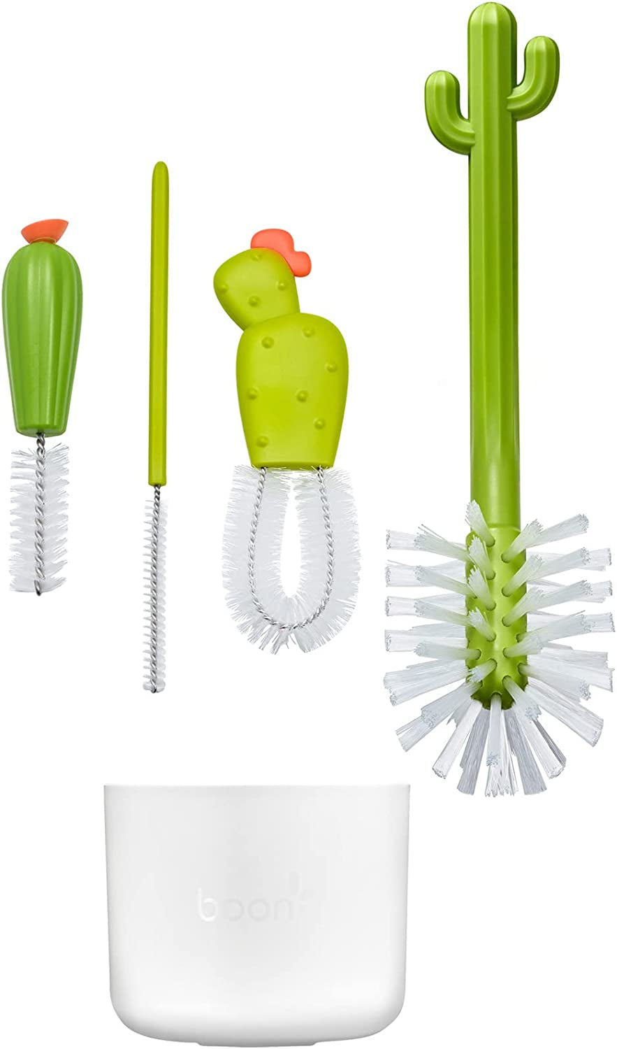 Cacti Bottle Cleaning Brush Set, Green (B11326)