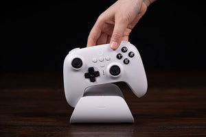 Ultimate Bluetooth Controller with Charging Dock, Bluetooth Controller for Switch and Windows (White)