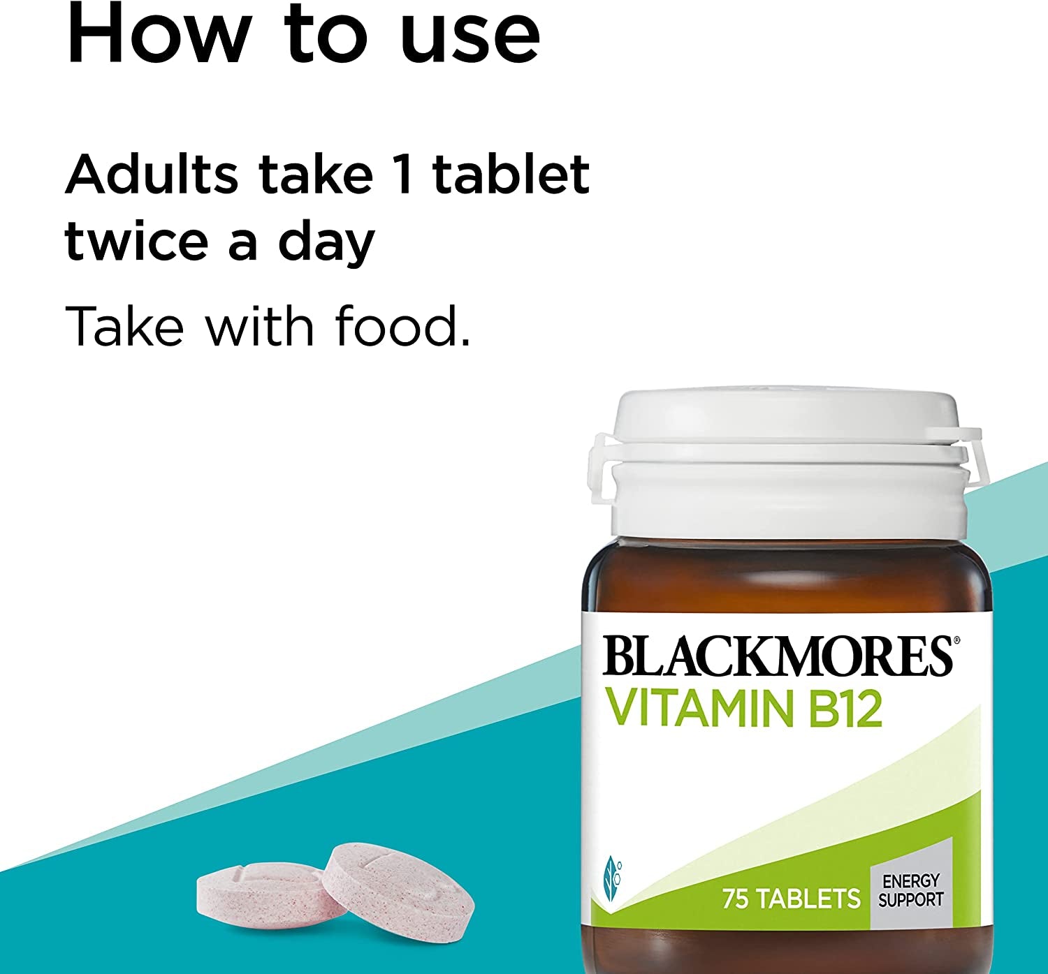 Vitamin B12 (75 Tablets)