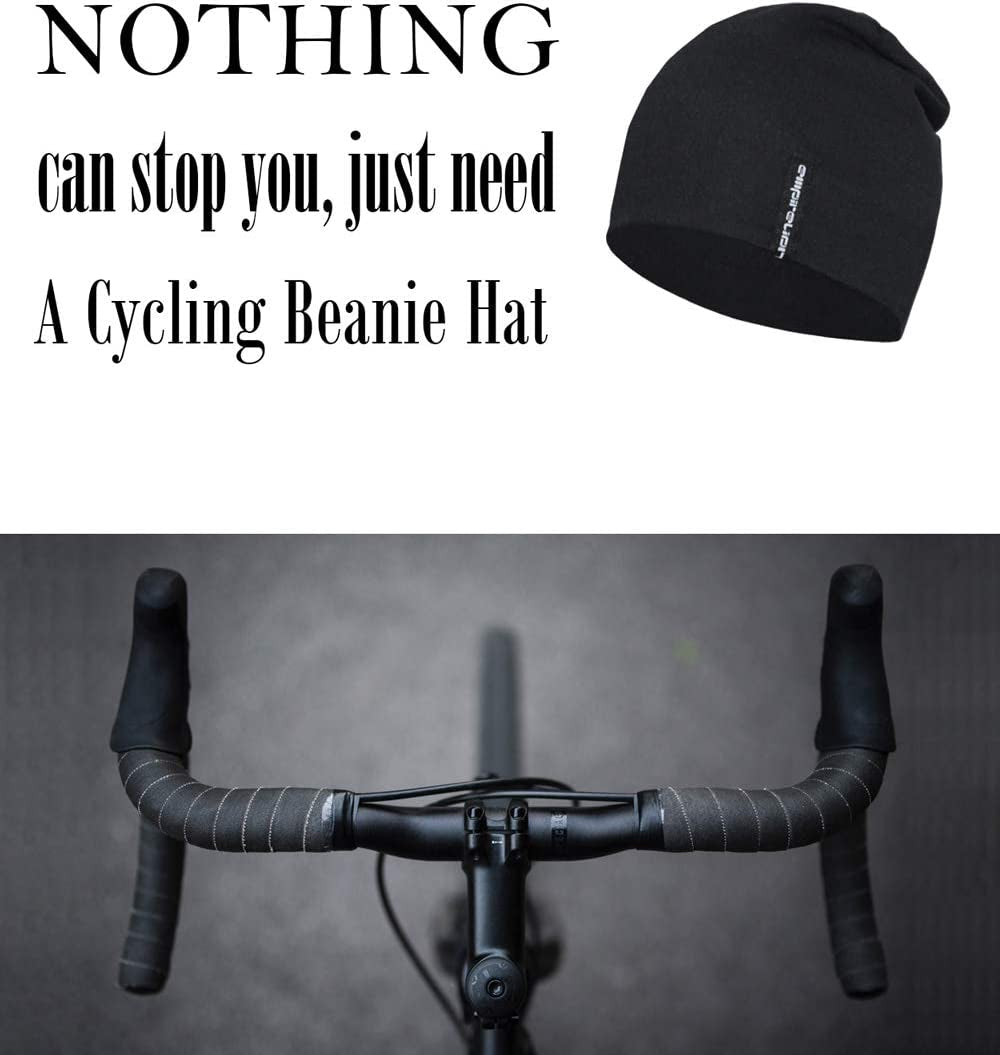 9" Multifunctional Lightweight Beanies Hats for Men Women Running Skull Cap Helmet Liner Sleep Caps