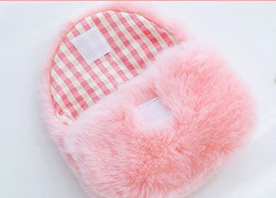 Kids Girls Toddlers Hairy Mini Shoulder Bags Messenger Bags Small Purse Cross Body Handbag for 1-5 Yrs