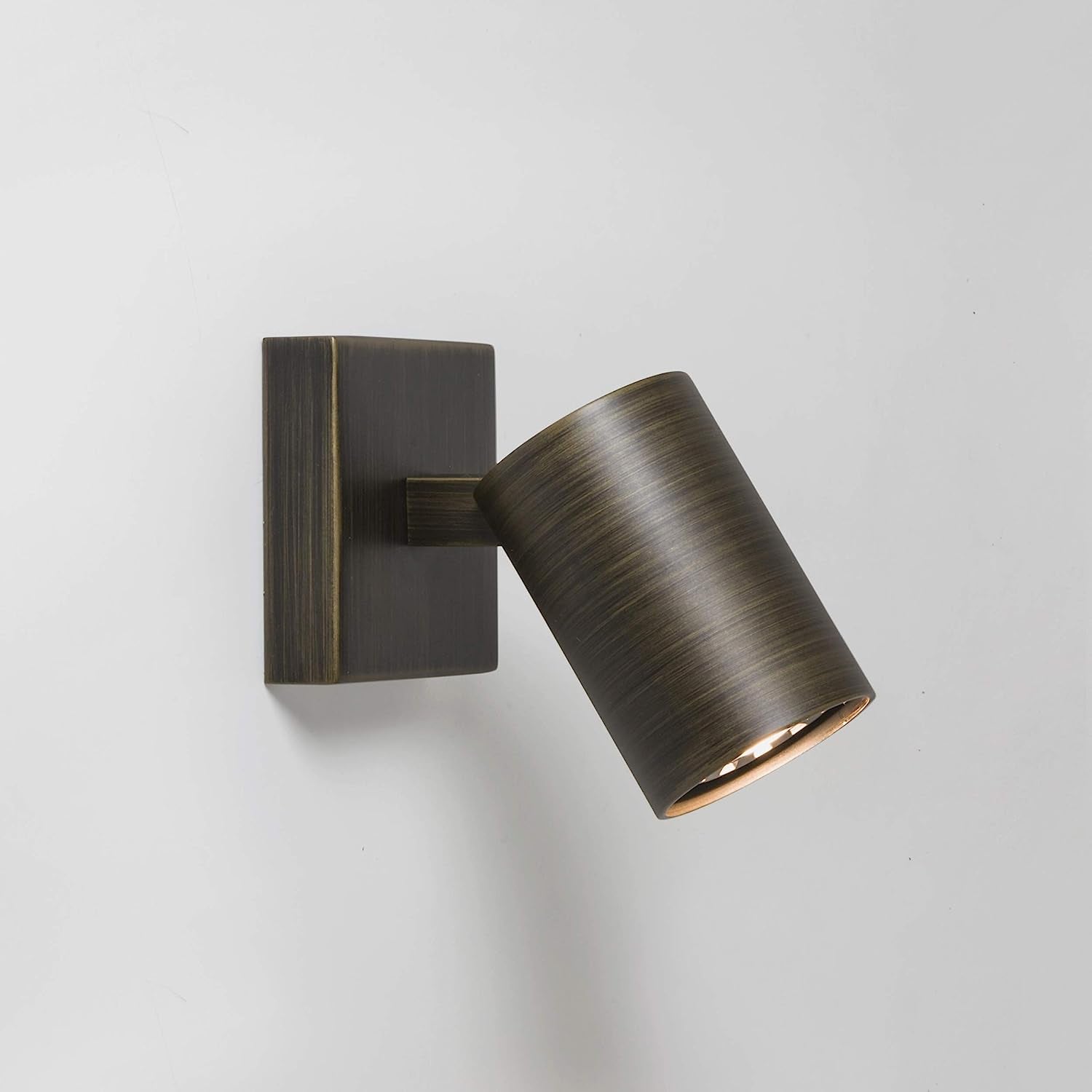 Ascoli Single, Dimmable Indoor Spotlight (Bronze) GU10 - Smart Bulb Compatible, Designed in Britain - 1286004 - 3 Years Guarantee