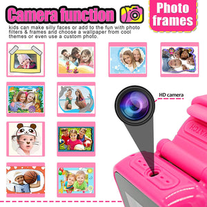 Toys for 3-8 Year Old Girls  Smart Watches for Kids Toddler Watch with Camera USB Charging Best Christmas Birthday Gifts for Kids Smartwatch Kids Watches for Boys Girls Vtech Kidizoom Pink