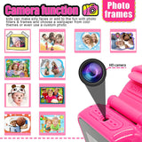 Toys for 3-8 Year Old Girls  Smart Watches for Kids Toddler Watch with Camera USB Charging Best Christmas Birthday Gifts for Kids Smartwatch Kids Watches for Boys Girls Vtech Kidizoom Pink