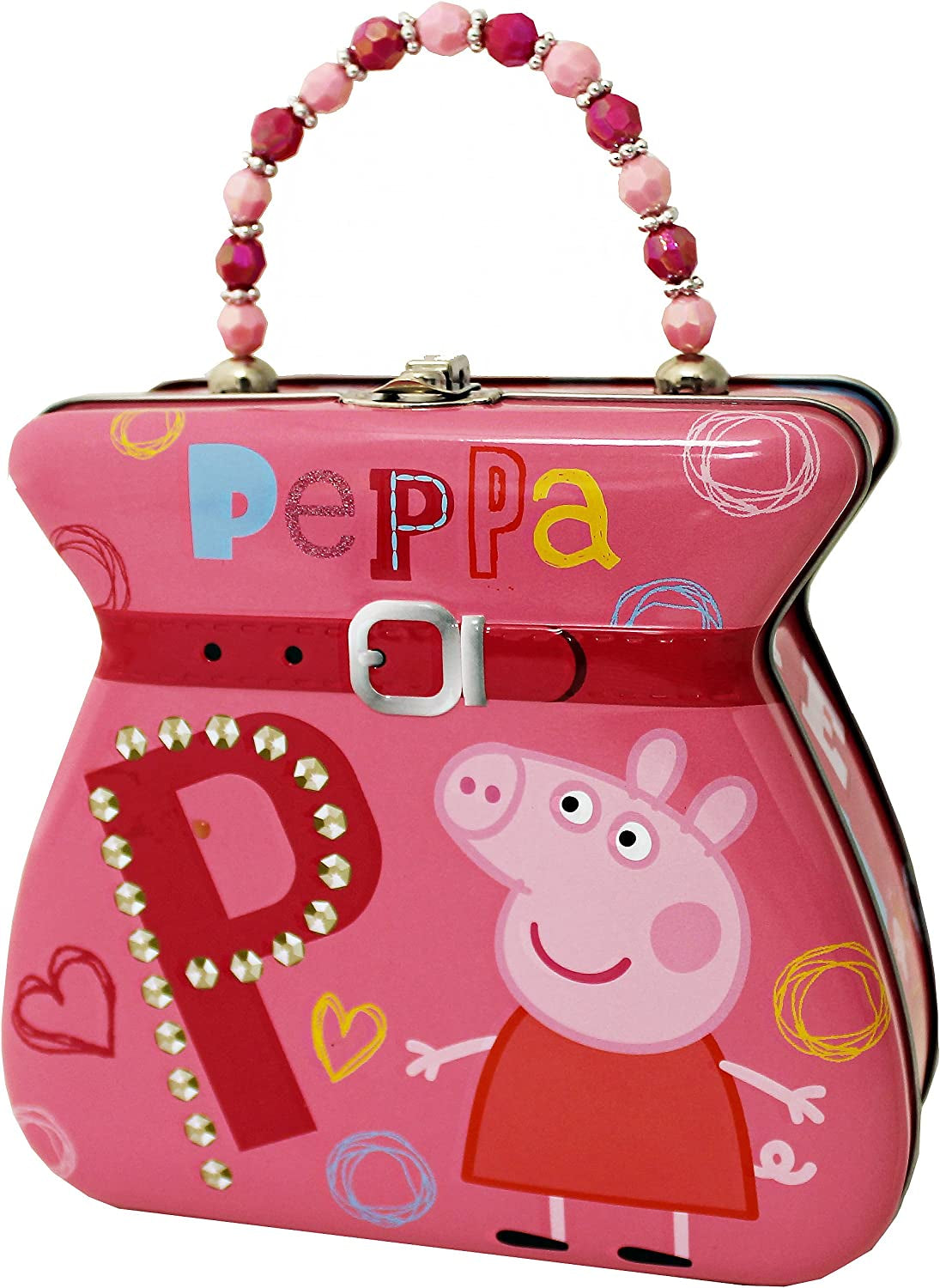 Tin Box Company Peppa Pig Carry All Tin Purse