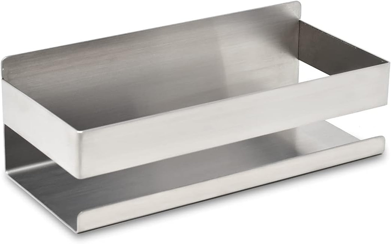 Joejis Shower Shelf Caddy Basket - Strong 3M Self Adhesive No Drill Wall Mounted Shelf - Stainless Steel - Shampoo Shower Gel Storage Organiser