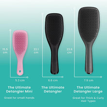 Load image into Gallery viewer, Wet Detangler Hairbrush - Liquorice Black
