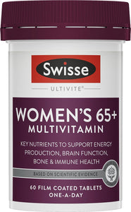 Ultivite Women'S 65+ Multivitamin | Supports Energy Production | 60 Tablets