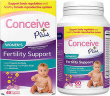 Load image into Gallery viewer, Prenatal Vitamins Women | 30-Day Supply | Folic Acid, D3, Zinc, Inositol | Prepare for Pregnancy Pills | Conception Fertility Support Supplement (60 Capsules)
