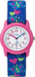 Girls Time Machines Analog Elastic Fabric Strap Watch